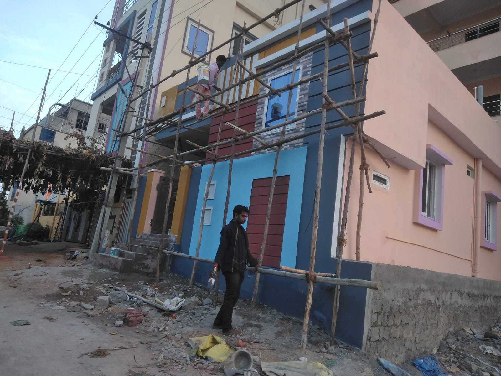 Building painting services Jeedimetla